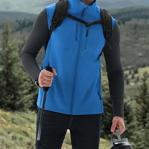 Gilet Softshell Homme Personnalisable avec Logo - Gilet d'extérieur Doublé Polaire Résistant à l'Eau - Vêtement de Travail Tactique OEM en Gros - Product Image 3