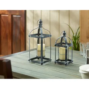 Luxury Handmade Metal Candle Holder Premium Designer Home Decor CollectionDesigner <b>Bamboo</b> <b>Lantern</b> Handmade for Interior Styling - Product Image 1