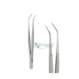 Kit d'instruments manuels d'inspection buccale dentaire comprenant des forceps à pansements en coton et une sonde, 23 instruments de forceps à pansements - Product Image 5