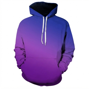 Sudadera con Capucha Unisex de Color Sólido, Corte Holgado, Informal, con Bolsillo, Estampado por Sublimación, 100% Algodón Tejido, Ropa de Otoño - Product Image 4