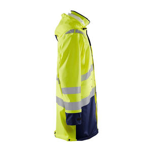 Veste de sécurité réfléchissante haute visibilité pour travaux de construction, vêtements de travail bicolores, design personnalisable unisexe - Product Image 4
