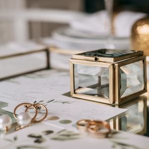 Cajas Organizadoras de Metal con Vidrio Biselado, Personalizadas en Tamaño y Forma, para Accesorios Pequeños y Joyería, Venta al Por Mayor - Product Image 2