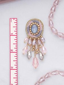 Women's Lightweight Alloy Drop Earrings Beads Artistic Crystal Rhinestone Imitation Pearl Oval Cut Design Ethnic Weddings Bridal - Product Image 2