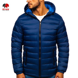 แจ็คเก็ตพัฟเฟอร์ดีไซน์สั่งทำพิเศษสำหรับผู้ชายจาก Ryan Pro Gear พร้อมโลโก้สั่งทำพิเศษ ดีไซน์ ODM ตกแต่งกระเป๋า - Product Image 1