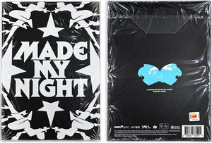 LE SSERAFIM อัลบั้มซิงเกิลชุดที่ 2 Made My Night [Kazuha Compact Ver.] ซีดี + โฟโต้การ์ด 2 ใบ + สติ๊กเกอร์ + โปสเตอร์ (บลูลิงค์) เพลงเคป๊อป - Product Image 1