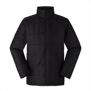 Chaqueta Acolchada para Hombre con Logotipo Personalizado OEM, Cuello Alto y Logotipo Frontal, Colores Personalizables - Product Image 1