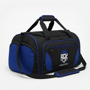 Sports <b>duffel</b> <b>bag</b> made with strong material multiple pockets separate shoe storage and adjustable straps for athletes - Product Image 4