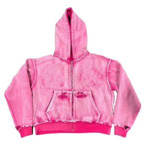 Wholesale Custom Printed Oversized <b>Hoodie</b> with Long Sleeves Fashionable Winter Hoodies For Adults - Product Image 2