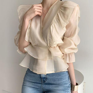 Tops de moda para uso diario para mujer, tops elegantes y modernos para mujer, tops suaves y ligeros para mujer, tops informales con estilo para mujer - Product Image 2