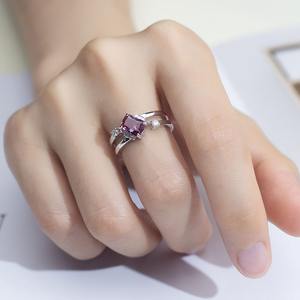 High Demand pear Rose cut diamond <b>ring</b> shape curved <b>Stacking</b> <b>ring</b> moissanite half eternity engagement anniversary jewellery <b>ring</b> - Product Image 3