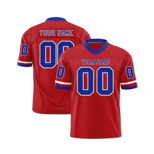 Custom Baseball V Neck Shirt Printed Short Sleeve Breathable 100%Polyester <b>Mesh</b> <b>Plus</b> <b>Size</b> Pullover Teams Fans Wear Jersey - Product Image 5