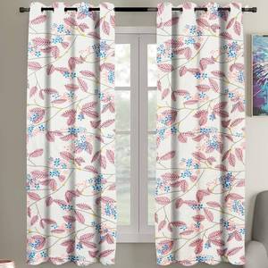 ผ้าม่านหน้าต่างห้องนั่งเล่นหรูหรา พิมพ์ลายตามสั่ง ผ้าฝ้าย 100% ของตกแต่งบ้านมาใหม่ - Product Image 4