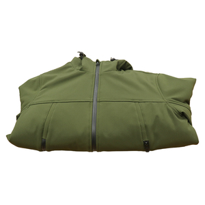 Veste polaire unisexe imperméable et coupe-vent pour l'automne, manteau de ski et de neige standard pour l'extérieur, 100 % polyester, vente en gros, à capuche, rembourrée en sherpa - Product Image 2
