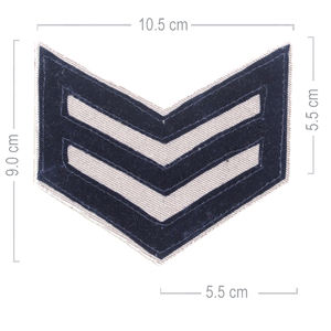 NANBA GROUP Venta al por mayor de insignias de hombro personalizadas de baja seguridad con tela de satén / Proveedor de insignias de hombro personalizadas - Product Image 2