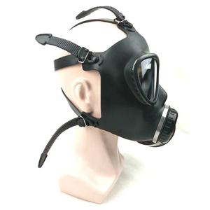Masque à gaz tactique d'usine avec filtre à charbon actif de 40 mm, meilleur respirateur de survie pour la peinture et les produits chimiques - Product Image 3