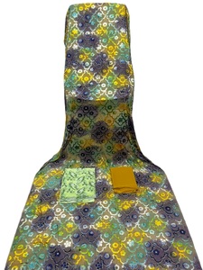 ชุดเสื้อผ้าคังกาสำหรับผู้หญิงสุดหรู สีทองระยิบระยับ แขนยาว ปักลาย ผ้าฝ้ายผสมสแปนเด็กซ์และโพลีเอสเตอร์ แห้งเร็ว เหมาะสำหรับฤดูร้อนและฤดูใบไม้ผลิ - Product Image 2