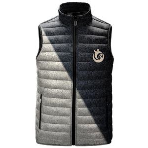 2025 chaqueta de chaleco acolchada con cremallera personalizada para hombre chaleco nuevo con ropa de plumón sin mangas de burbuja hecha en Pakistán - Product Image 1