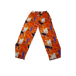 Pantalon de pyjama décontracté pour homme en coton doux, coupe décontractée, vêtement de nuit confortable et tendance pour le quotidien, style pyjama - Product Image 3