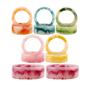 Anillo de Servilleta de Resina Epoxi Excelente, el Más Vendido, Accesorios de Lujo para Mesa, Fabricación al por Mayor a Precio Económico - Product Image 3