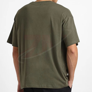 Camiseta de Hombre con Estampado Personalizado al por Mayor, Camiseta de Algodón Gráfica de Alta Calidad, Top Moderno Informal de Moda Urbana - Product Image 3