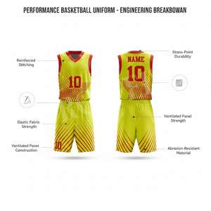 Apparel Quick Dry Team Wear Manufacturer Lightweight Basketball Uniform Men Sportswear Soft Polyester Mesh Basketball Uniform - Product Image 2