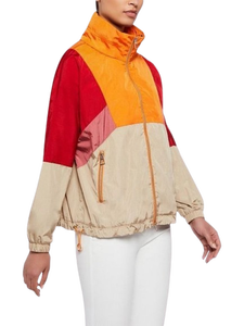 Chaqueta Cortavientos para Mujer, Diseño Moderno y Cómodo, Logotipo Personalizado, Mangas Largas, Ligera, Bloques de Color, Nailon - Product Image 5