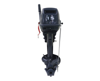 Nouveau Moteur Marin Amélioré 15 CV avec Pompe à Jet, Moteur Hors-Bord pour Bateau