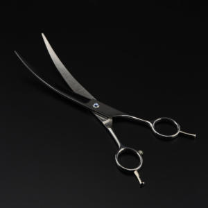 Tijeras Curvas para Peluquería Canina, Tijeras de Acero Inoxidable para Peluquería de Mascotas con Mango Duradero y Cómodo - Product Image 6