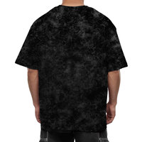 T-shirt Homme Hip Hop Premium 100% Coton Délavé à l'Acide, Impression DTG, Grammage Lourd 220 GSM, Effet Vieilli, Écologique, Manches Courtes