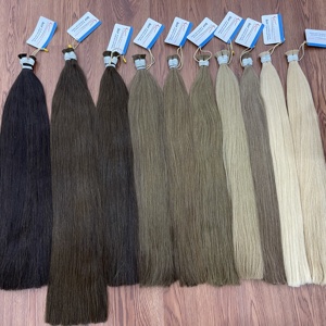PRODUIT PHARE Extensions de cheveux en vrac couleur naturelle lisse toutes teintes Prix de gros - Product Image 1