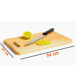 Planche à découper en bois pour la cuisine offrant une surface de coupe durable adaptée aux tâches quotidiennes de préparation des repas - Product Image 3