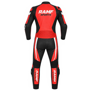 Custom Windproof <b>Waterproof</b> Motorcycle Leather Race Suit for Men OEM Service Wholesale Genuine Leather - Product Image 2