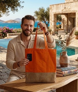 Sac fourre-tout Urban Harvest Saffron Field, sac fourre-tout Clay & Citrus, sac fourre-tout Rustic Glow, sac fourre-tout Earthline, sac fourre-tout Sunset, sac fourre-tout Amber Earth - Product Image 4