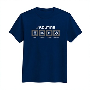 เสื้อยืดผู้ชายผ้าคอตตอนเจอร์ซีย์คุณภาพสูง 180 GSM  รักษ์โลก  ตัดเย็บแบบ Color Block  ใส่สบายๆ ทรงหลวม  รับสั่งทำตามแบบ  พิมพ์ลายได้  OEM ODM - Product Image 6