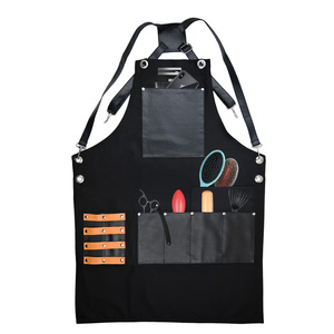 Delantal de Barbero Multibolsillos, Profesional, para Estilistas, Peluqueros, Uniforme de Trabajo para Hombres y Mujeres - Product Image 5