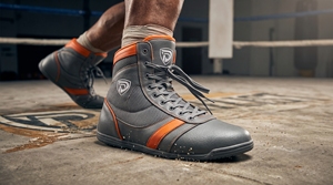 Chaussures de boxe en cuir haut de gamme personnalisées Dumela International avec logo couleur sur mesure, taille personnalisée, durables, respirantes, toutes saisons - Product Image 3
