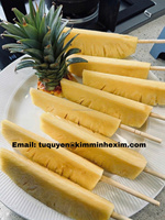 Vietnam IQF Diepvries Ananas Queen/Cayenne 10kg KMI Merk, 100% Vers Fruit, -18°C ° C, Groothandelsexport