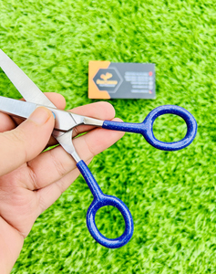 Ciseaux de coiffure professionnels en acier inoxydable à lame tranchante, outils de coupe de cheveux en plastique, ciseaux de barbier pour salon, avec étui - Product Image 5