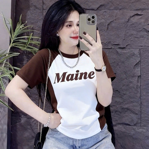 Women Asymmetrical Short Sleeve T Shirt Wholesale High Quality Fast Delivery 100% <b>Linen</b> Casual Customized Packaging Made Vietnam - Product Image 3