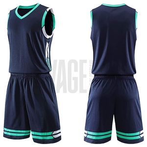 Wholesale Custom Basketball Sportswear Mens Jersey And <b>Shorts</b> Uniform Set Team Logo Name Number Sublimation Basketball Team - Product Image 4