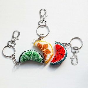 Premium Look Handmade Beaded Key Chain with Embroidery Work, Fashionable <b>Bag</b> <b>Charm</b> for Women, Girls and Everyday Accessories - Product Image 4