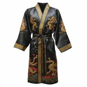 Fight Competition Gowns Martial Arts Wear Muay Thai <b>Boxing</b> Wear <b>Boxing</b> <b>Robe</b> Custom Made <b>Boxing</b> <b>Robes</b> / Satin Silk <b>Boxing</b> <b>Robe</b> - Product Image 4