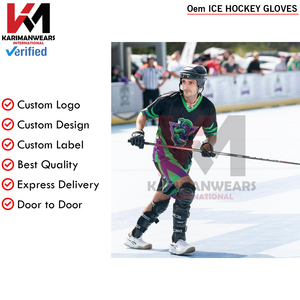 Gants de hockey sur glace OEM, logo personnalisé, gants de hockey pour l'entraînement et les matchs, équipement de protection, approvisionnement en gros - Product Image 4