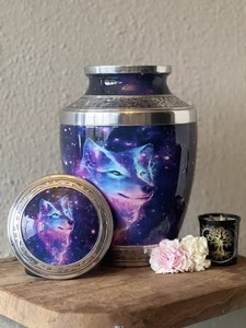 Luxury <b>Pink</b> Brass Art Deco Handmade Decorative Vase with Silver Embellishment Lidded <b>Home</b> <b>Decor</b> Urn Table Centerpiece - Product Image 2