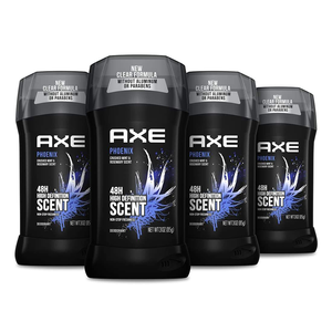 Déodorant AXE Phoenix 48H Protection contre les odeurs Menthe écrasée et romarin Sans aluminium Pour hommes 3 onces (lot de 4) - Product Image 1