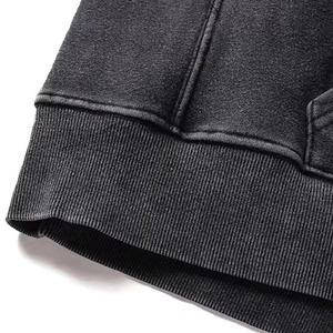 Sudaderas con capucha para mujer con lavado ácido, antibacterianas, de moda, recién llegadas, precio mayorista bajo, MOQ bajo - Product Image 5