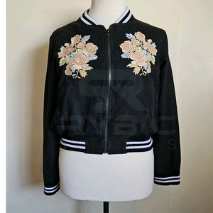 High Performance Women Embroidery Varsity <b>Jackets</b> Premium Quality Casual Clothing For Modern Fashion Trends Everyday Wears - Product Image 4