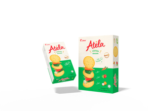 LIBRA ATELA VEGETABLE 342g Galletas crujientes finas con sabor a verduras, en caja, comida vietnamita, sabor dulce y salado, producto FMCG - Product Image 2