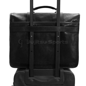 Sac pour ordinateur portable en cuir véritable de luxe, grand format, nouvelle collection, best-seller, imperméable, fabrication professionnelle, sur mesure, respectueux de l'environnement - Product Image 5