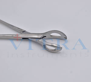 Pinzas para Tejidos Lane de 18 cm, Acero Inoxidable, Instrumento Quirúrgico Manual con Certificación CE para Cirugía General - Product Image 3